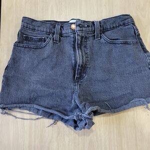 Universal Thread Faded Black Jean Shorts size 6